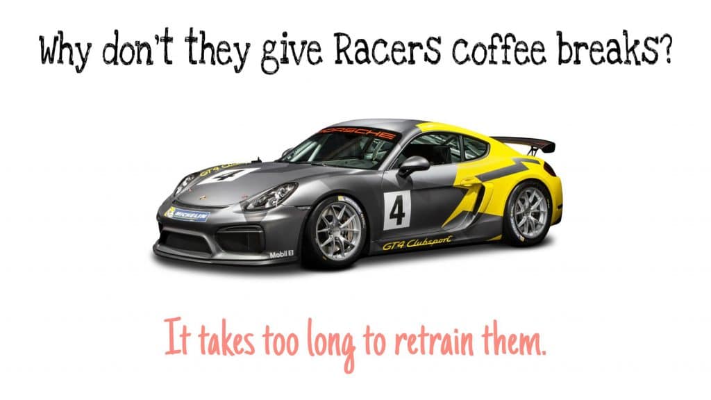 racing jokes